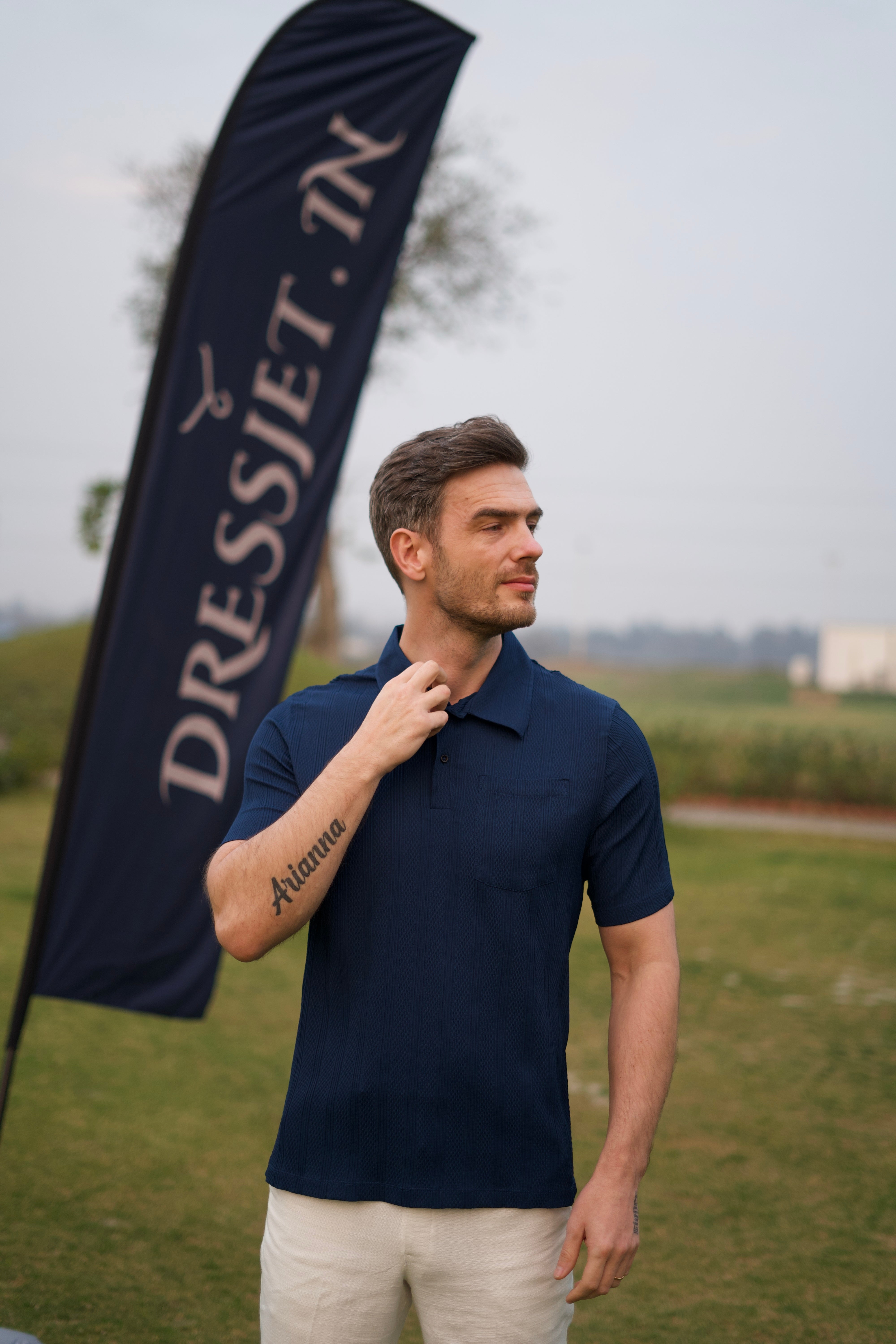 The Blue Tsunami Threads Polo
