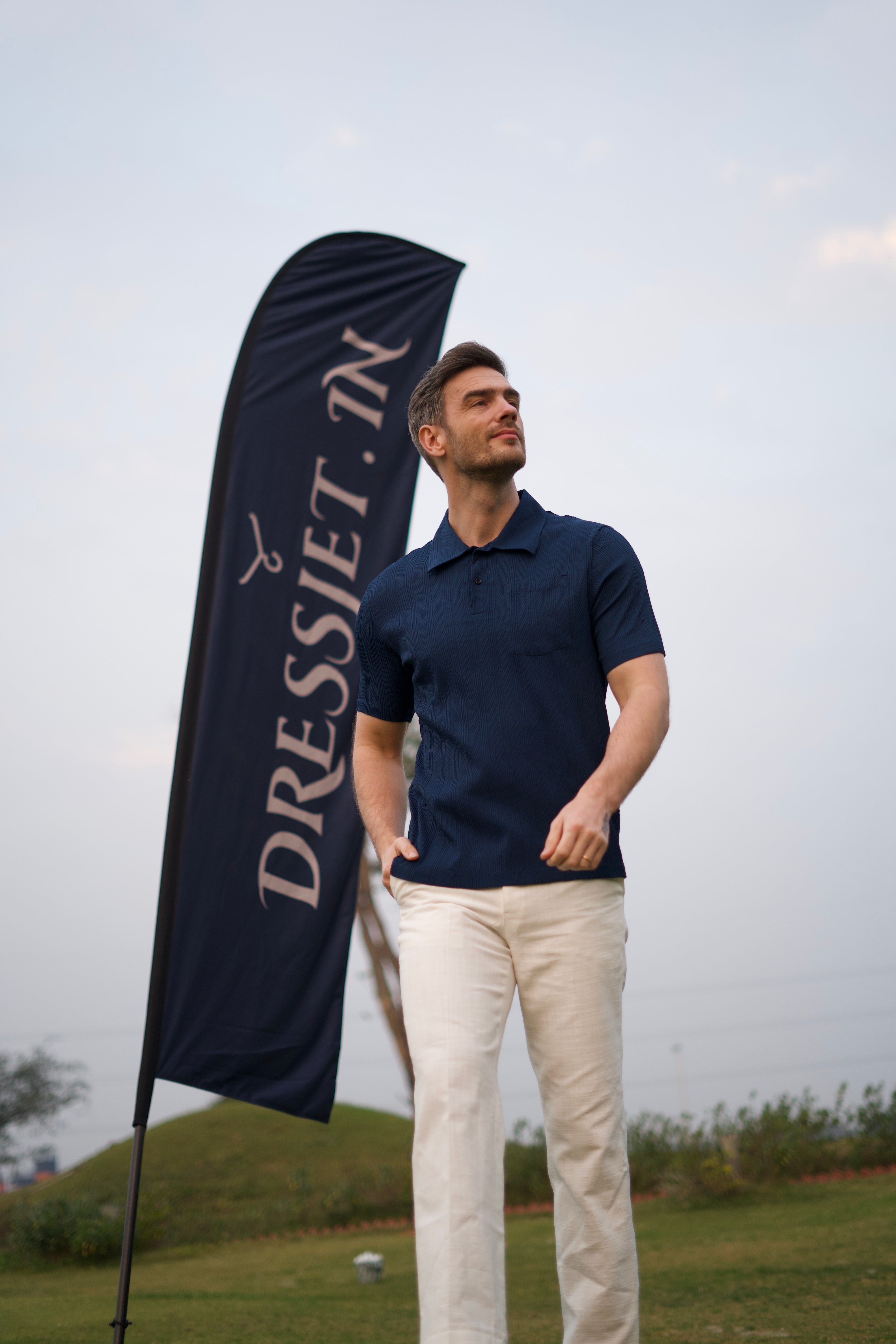 The Blue Tsunami Threads Polo