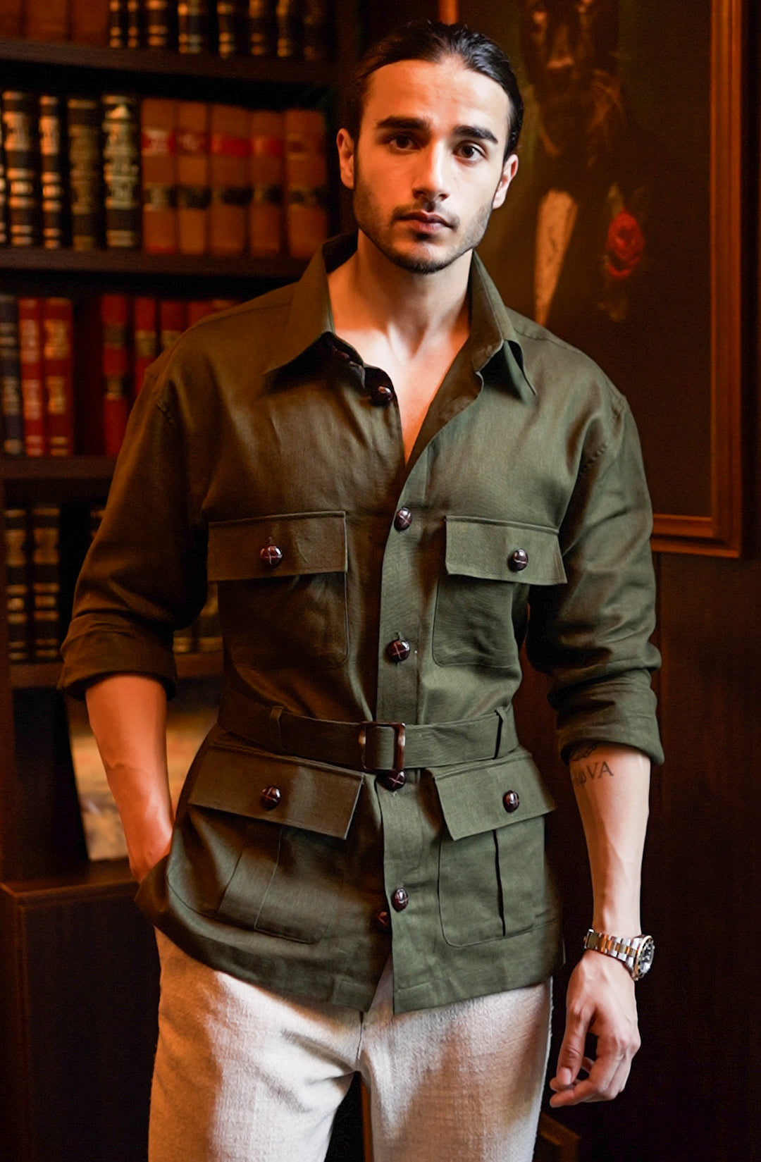 The Savannah Trail Safari Shirt