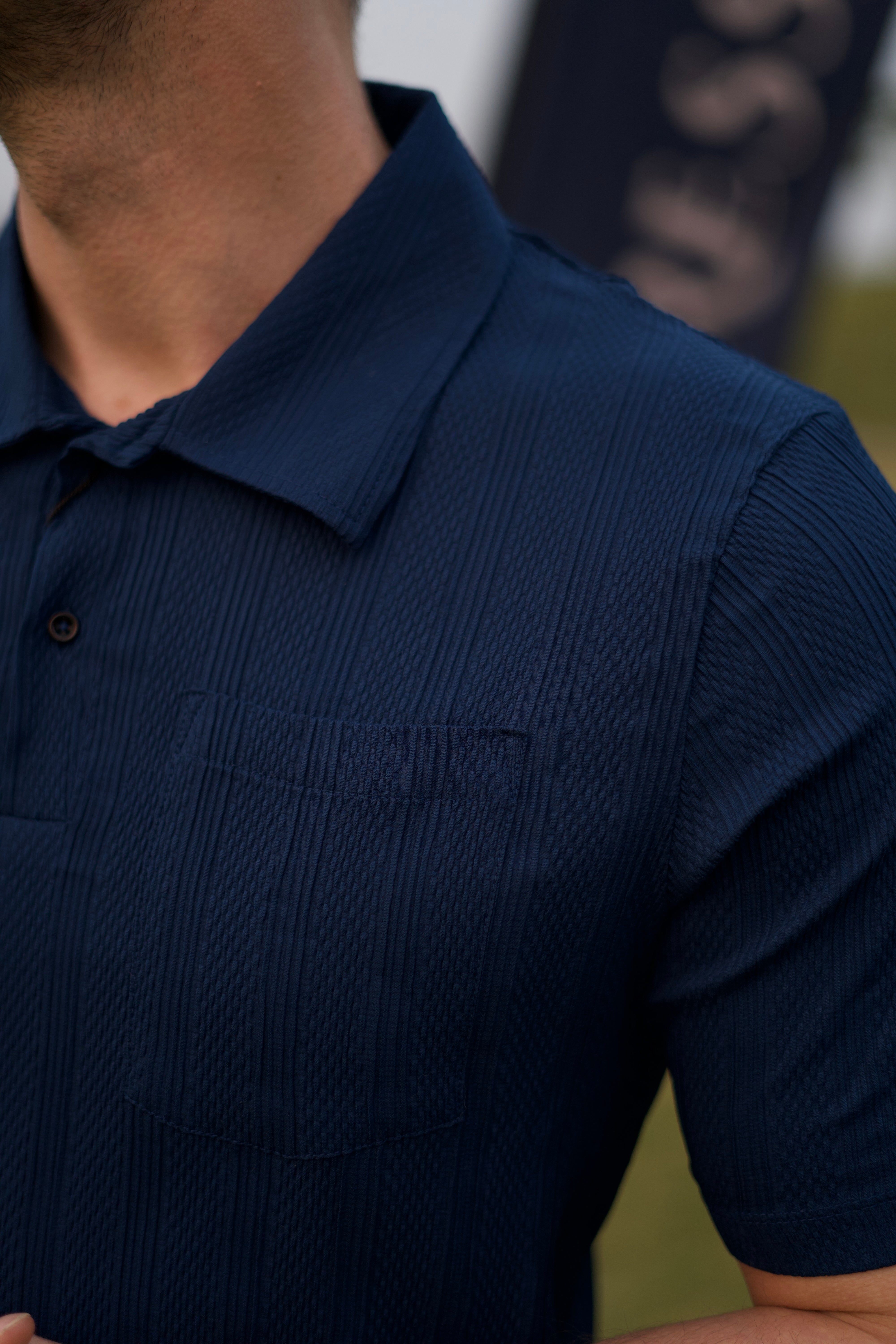 The Blue Tsunami Threads Polo