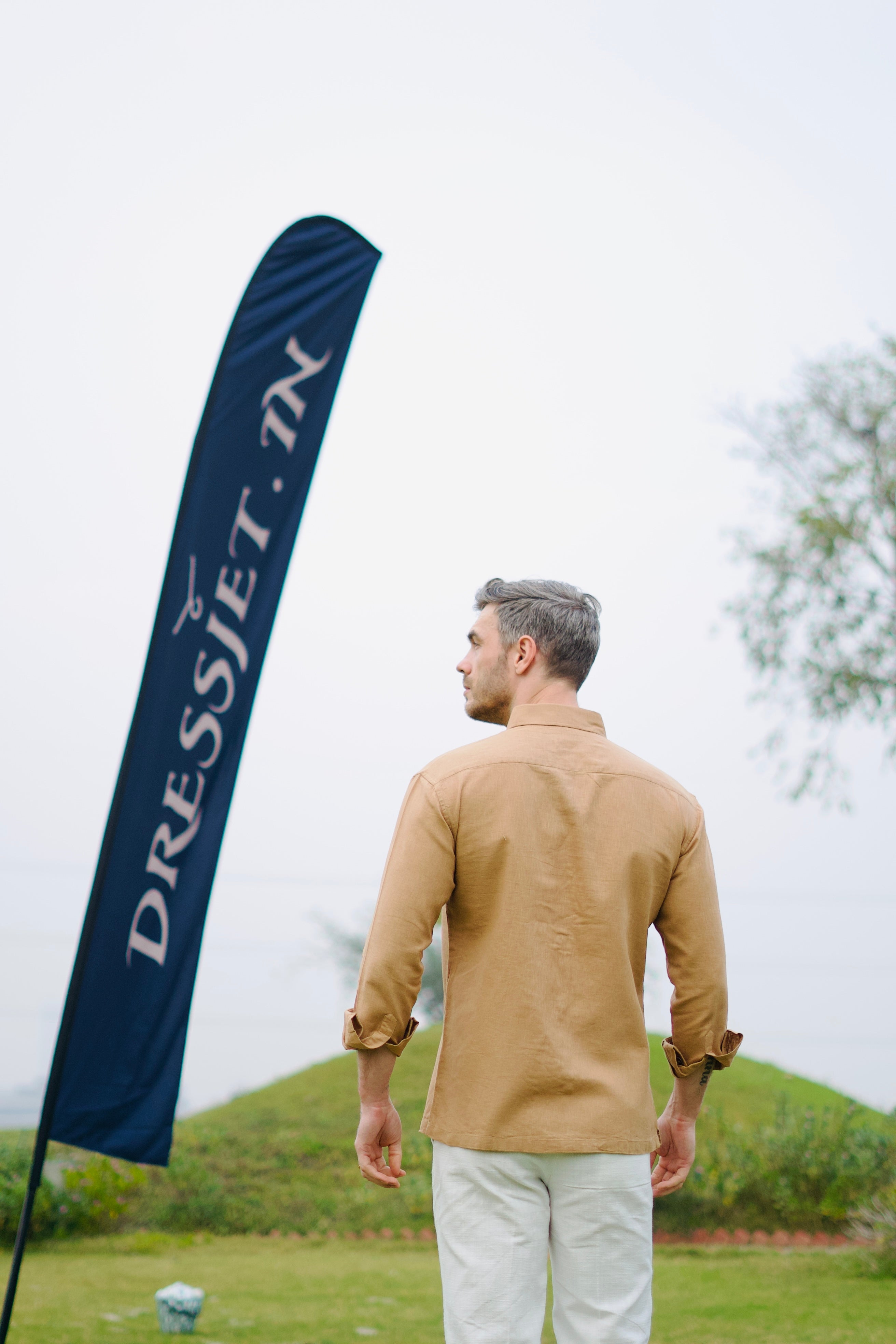 The Desert Casablanca Style 5 Button Shirt