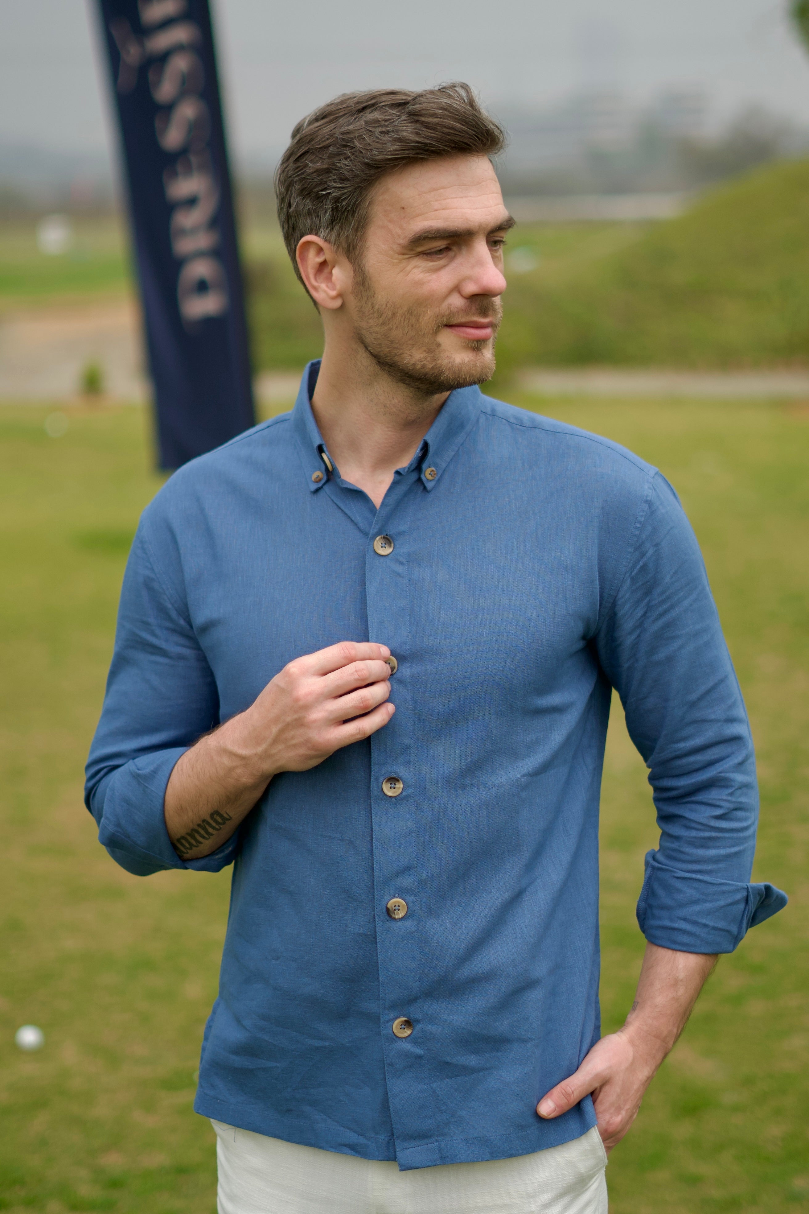 The Deep Sea Casablanca Style 5 ButtonShirt