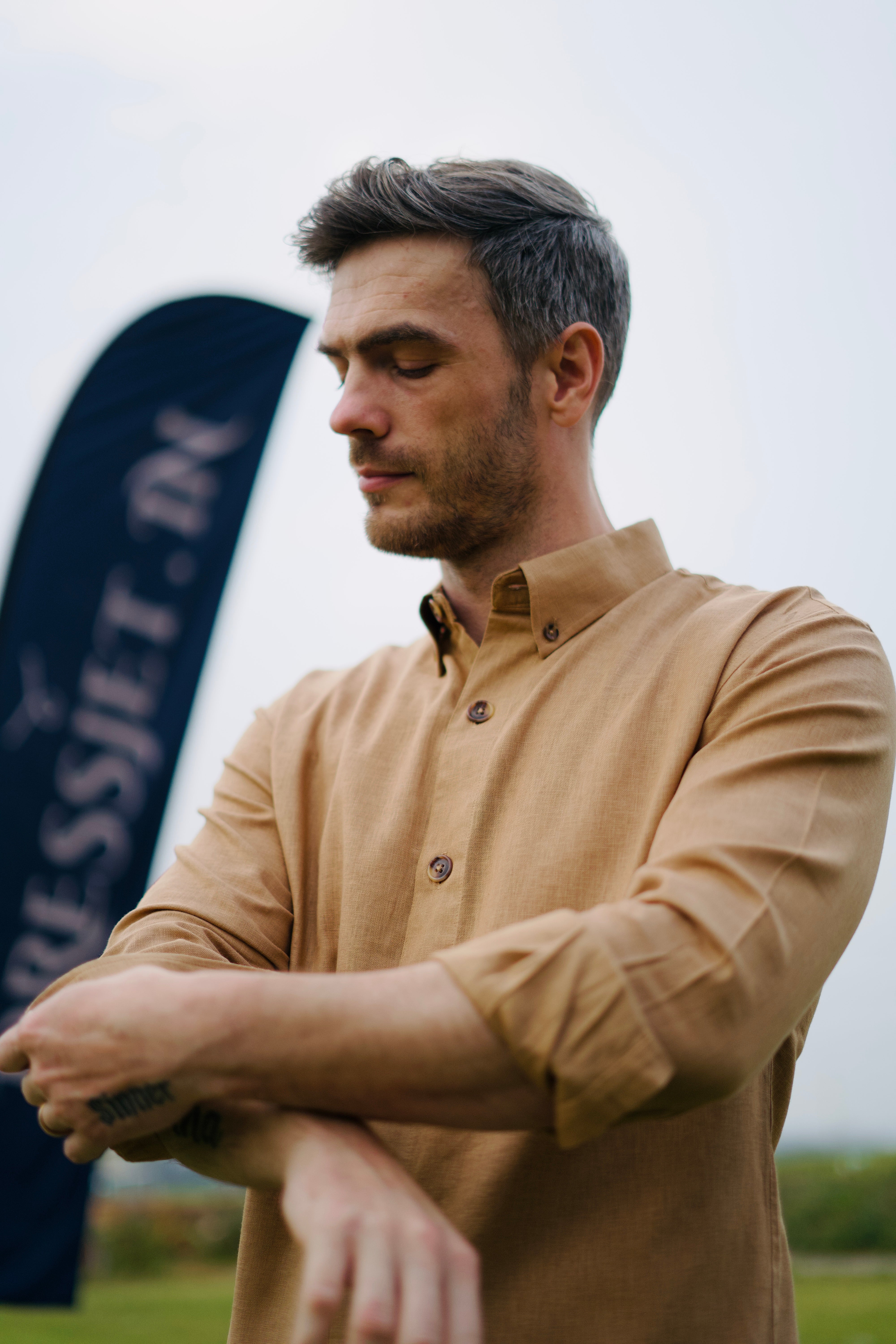 The Desert Casablanca Style 5 Button Shirt