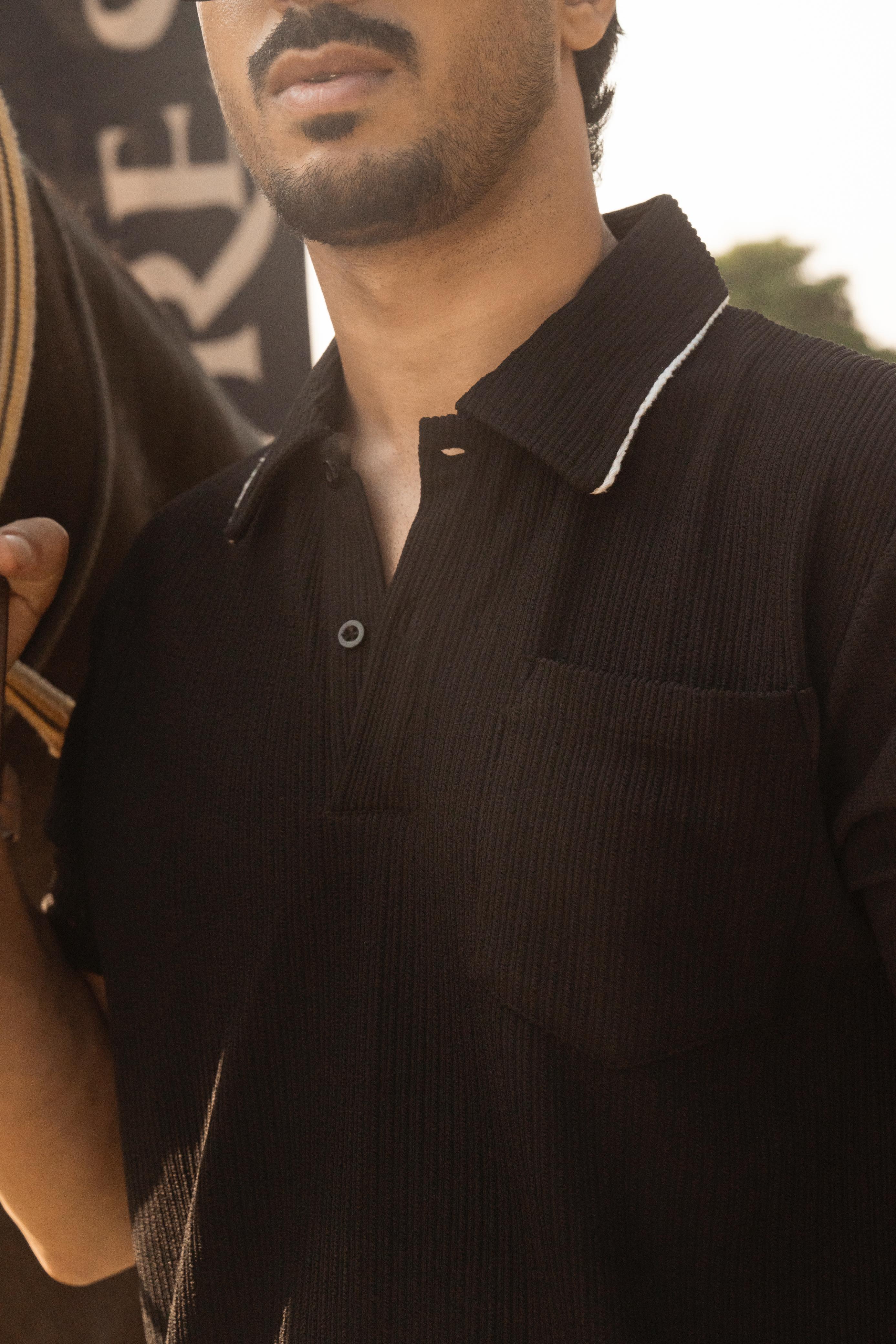 Classic Black Mafia Polo