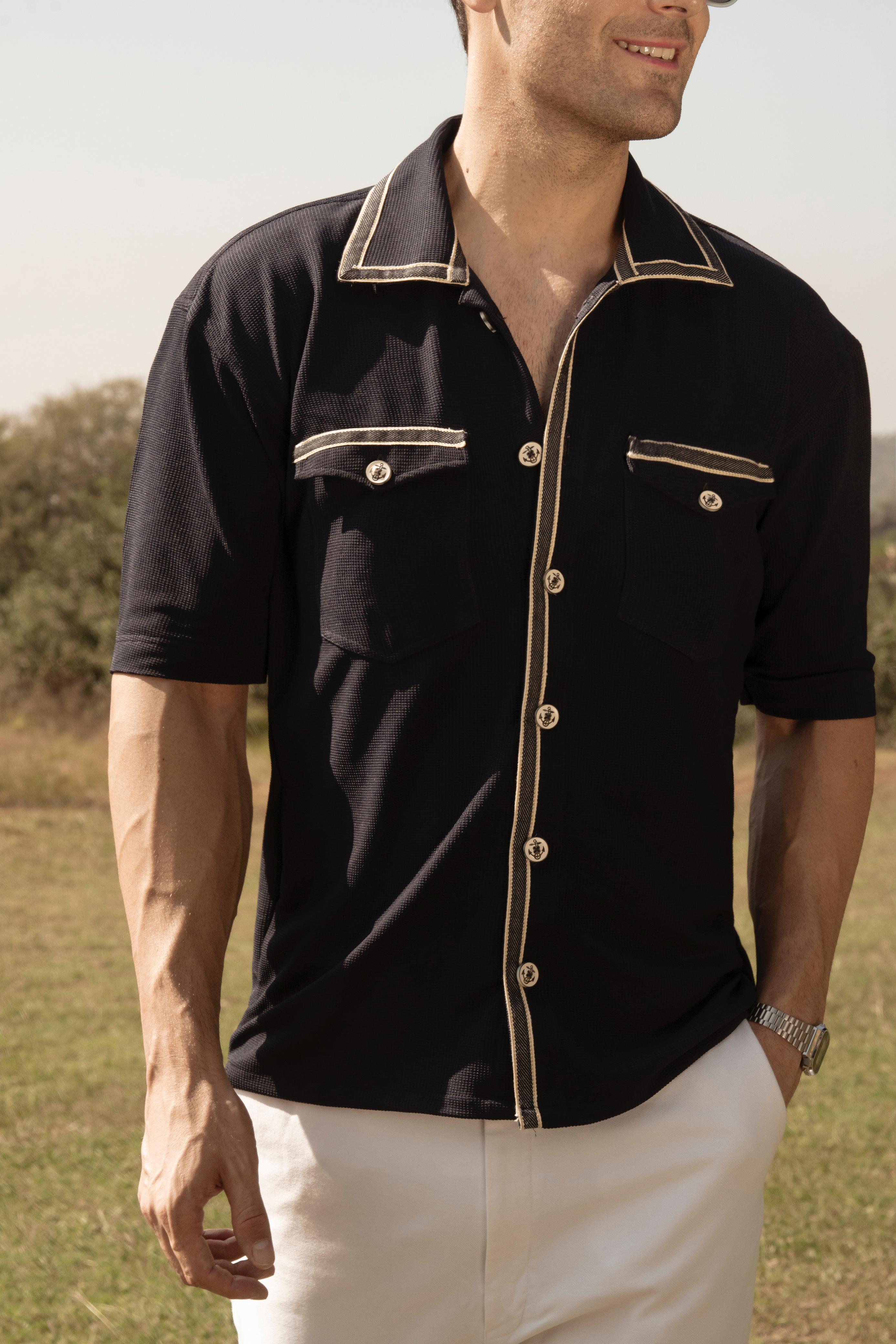 Midnight Blue Anchor Shirt