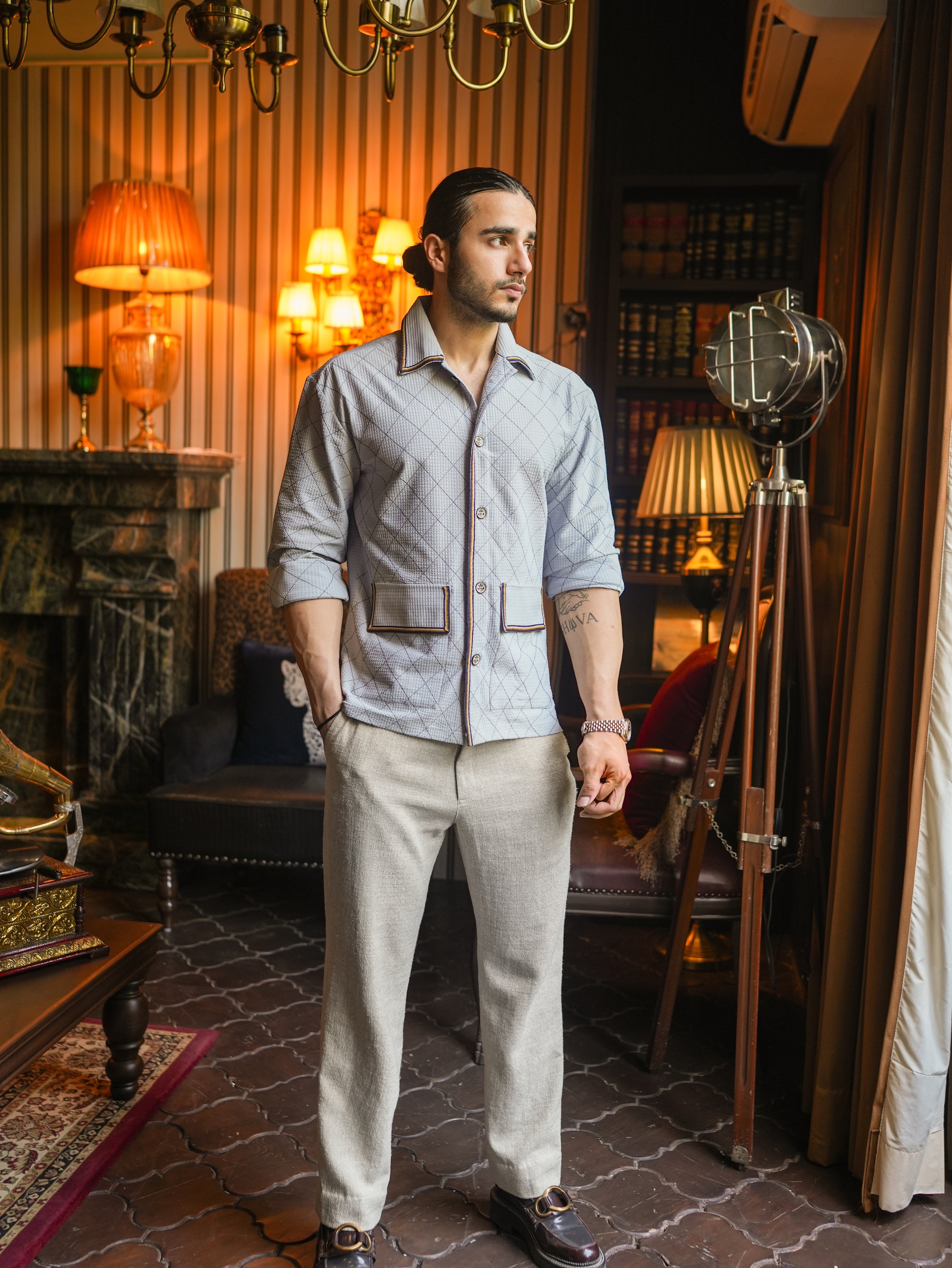 Heritage Cross Stitch Heirloom Shirt