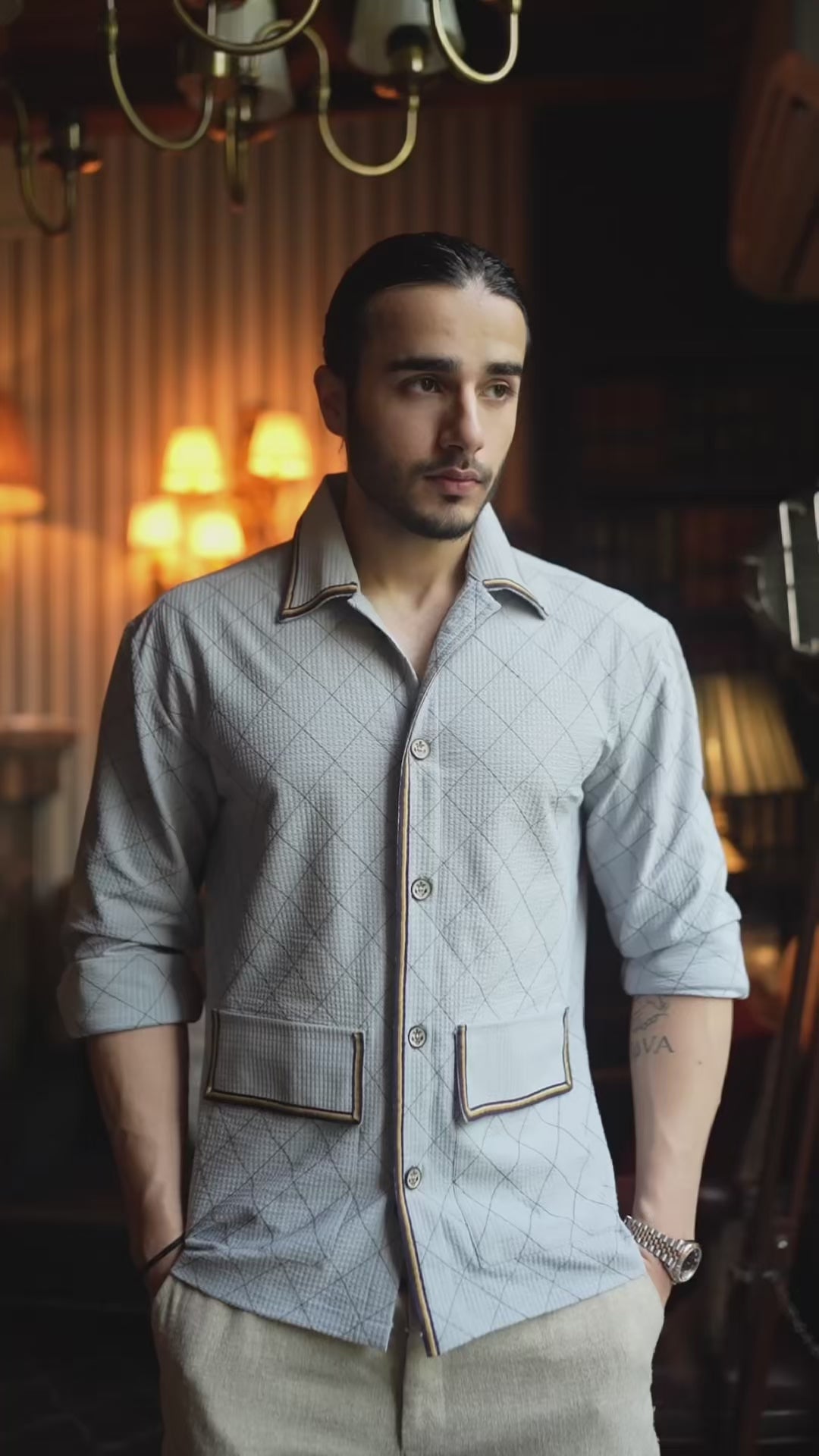 Heritage Cross Stitch Heirloom Shirt