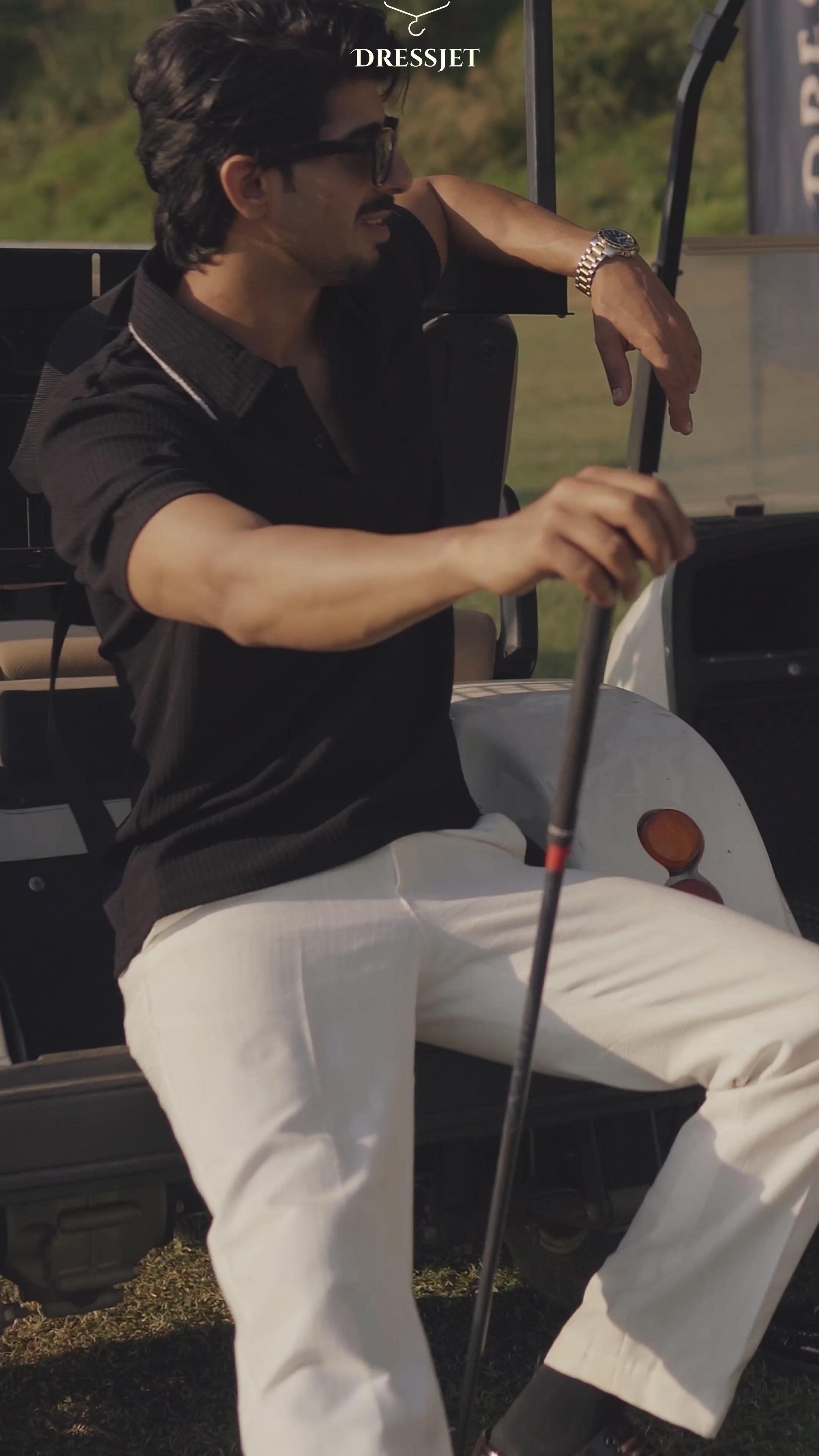 Classic Black Mafia Polo