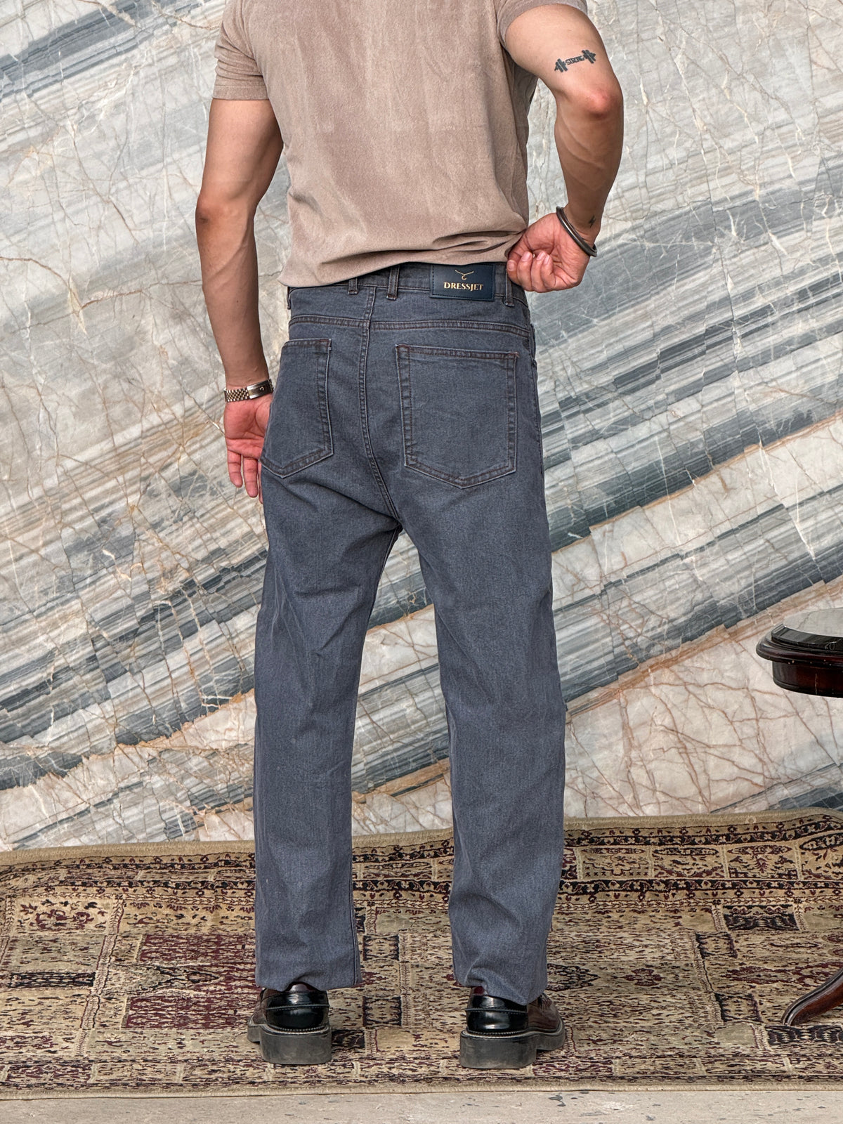 The Ashmere Graphite Denim