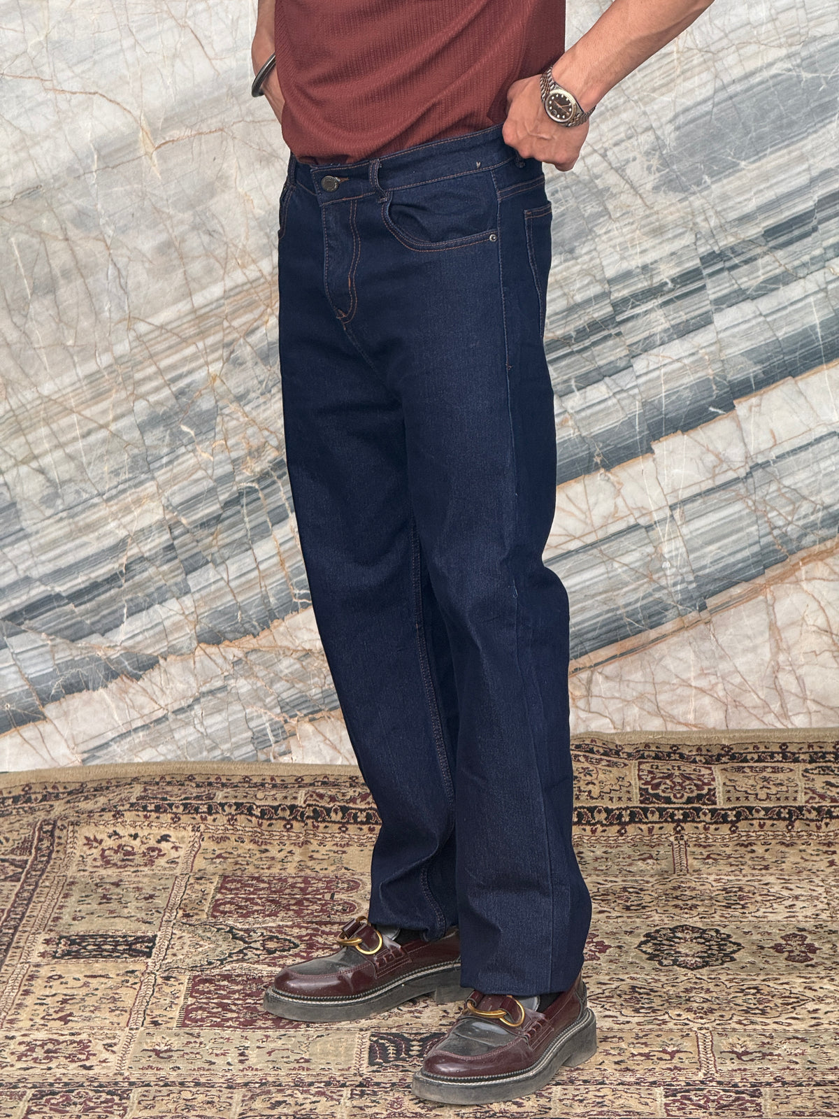 The Richberg Vintage Blue Denim
