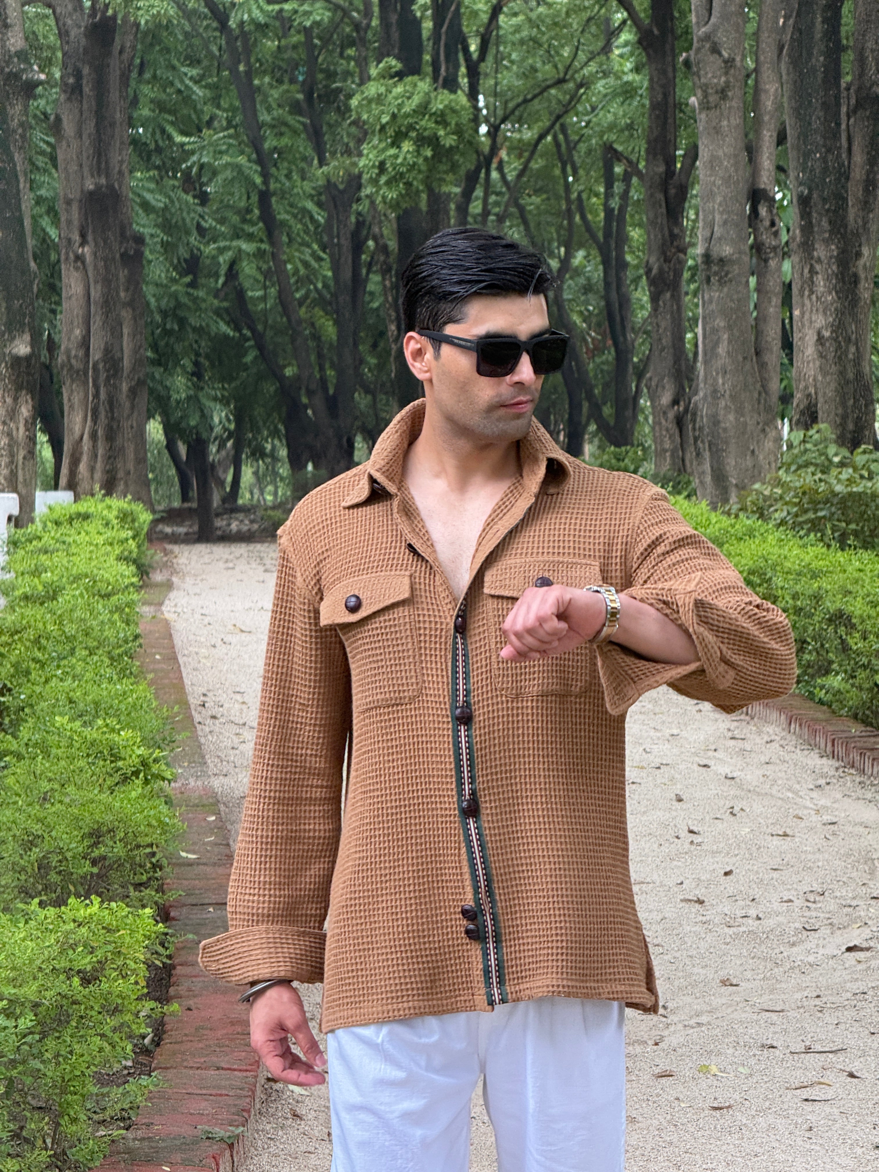 The Rothwell Waffle Shirt