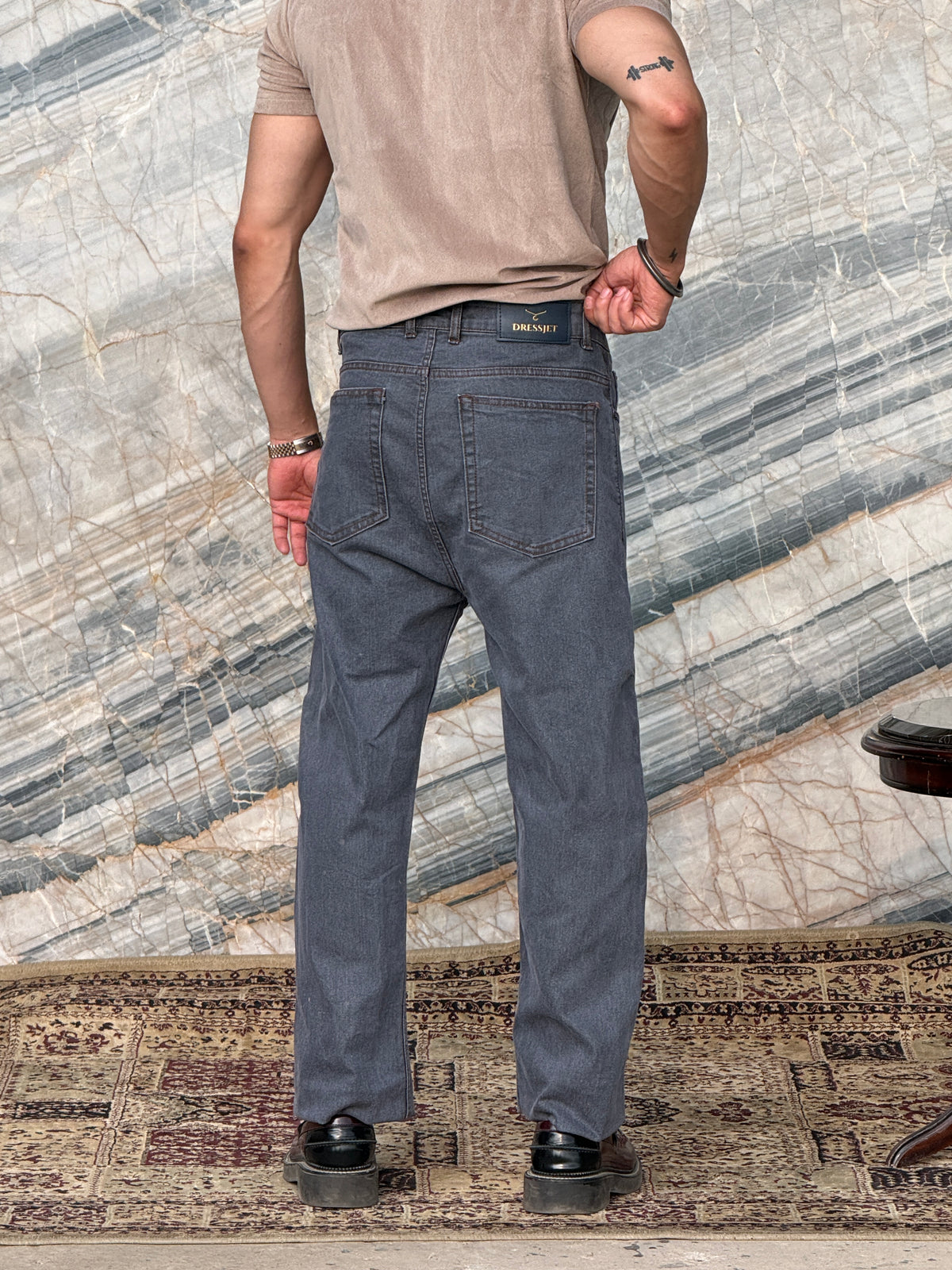 The Ashmere Graphite Denim